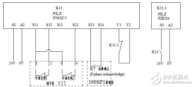 安全繼電器工作原理、接線圖、使用方法